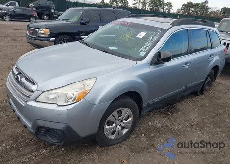 2013 Subaru Outback 2.5I from USA, damaged, VIN 4S4BRBAC3D3297400